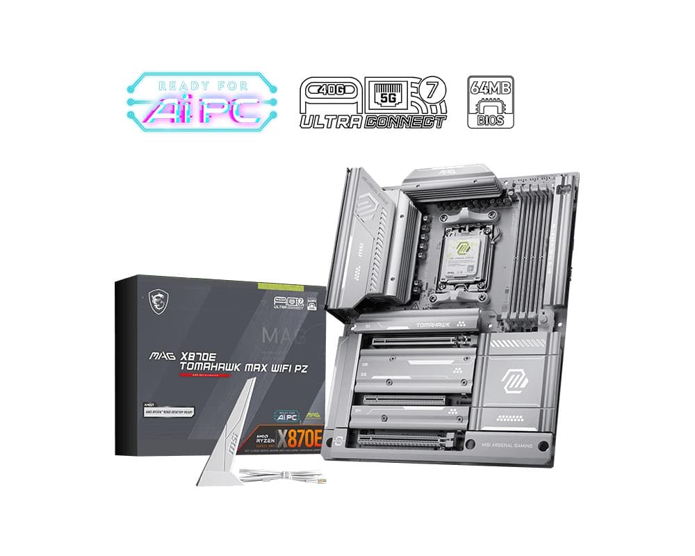 MSI MAG X870E TOMAHAWK MAX WIFI PZ AM5 ATX