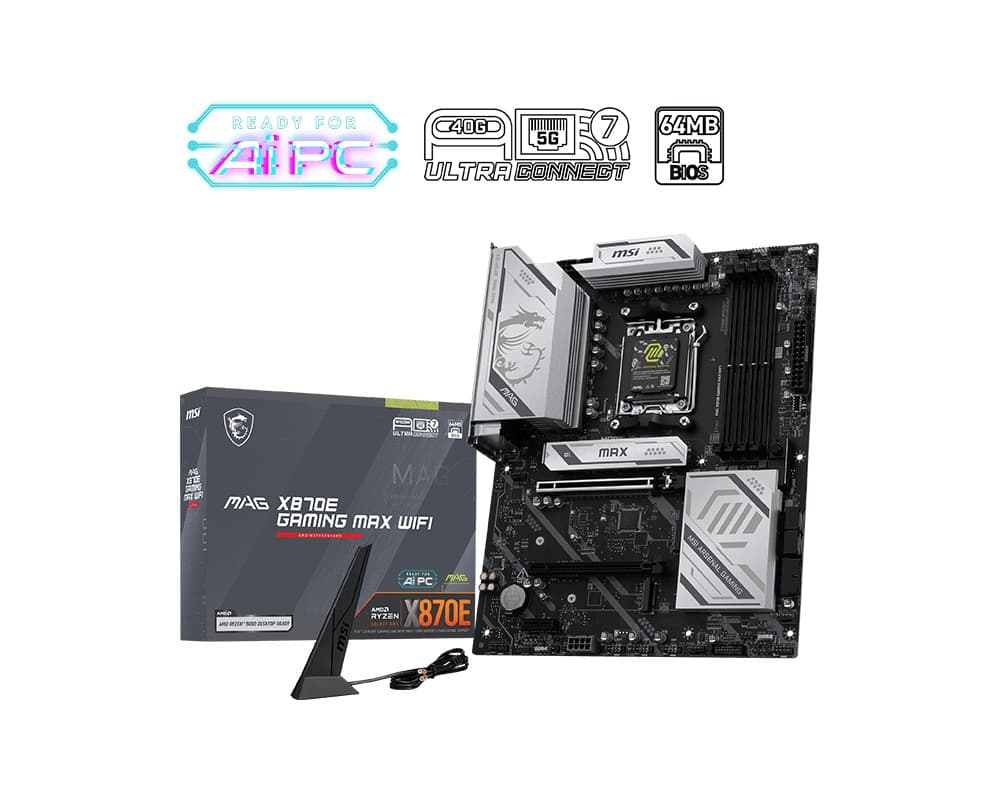 MSI MAG X870E GAMING MAX WIFI AM5 ATX
