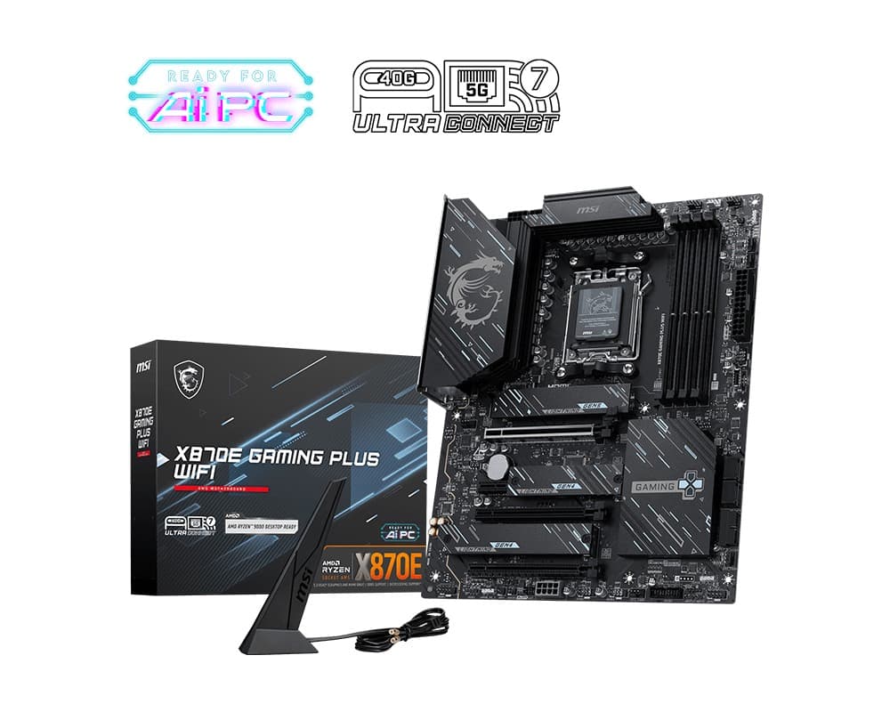 MSI X870E GAMING PLUS WIFI AM5 ATX