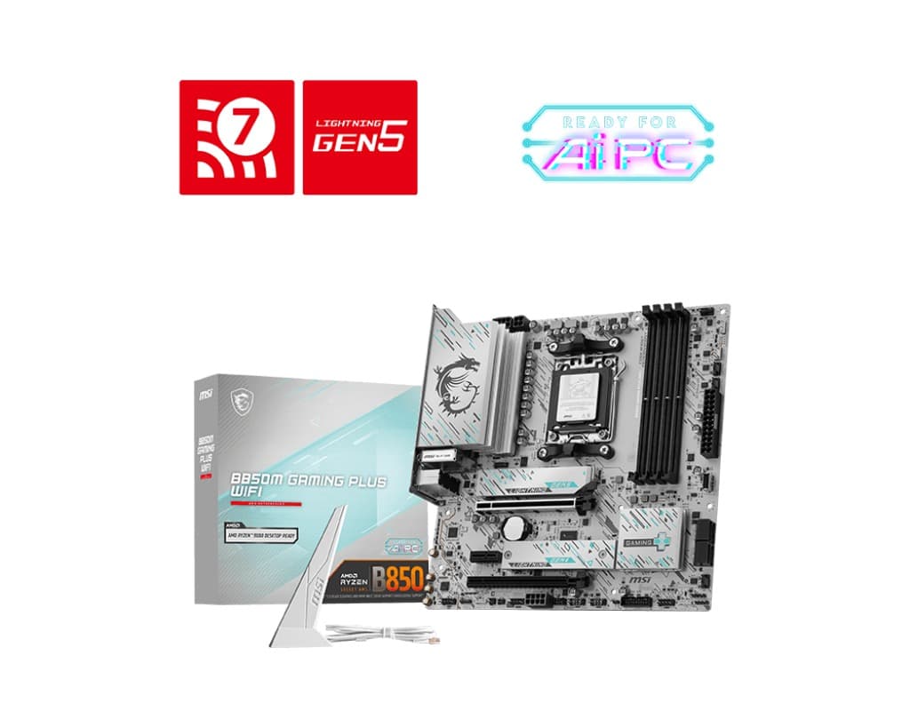 MSI B850M GAMING PLUS WIFI AM5 mATX