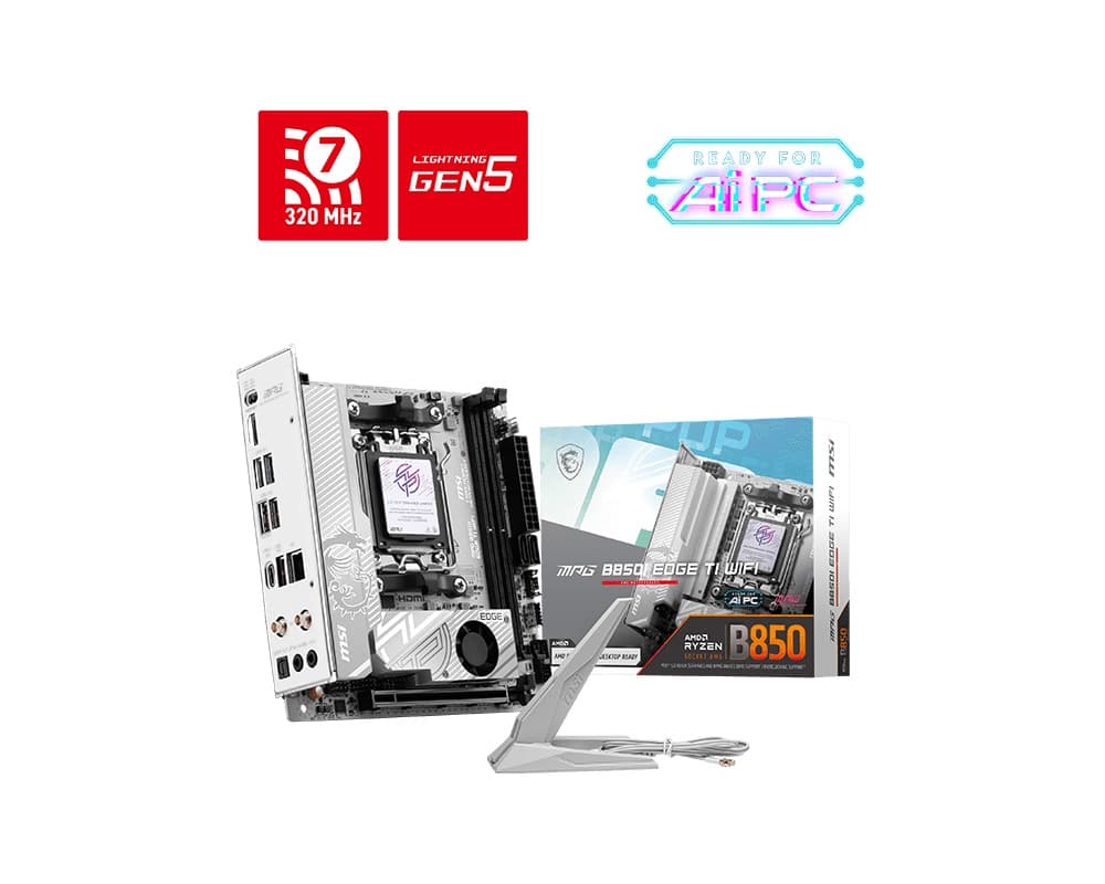 MSI MPG B850I EDGE TI WIFI AM5 mITX