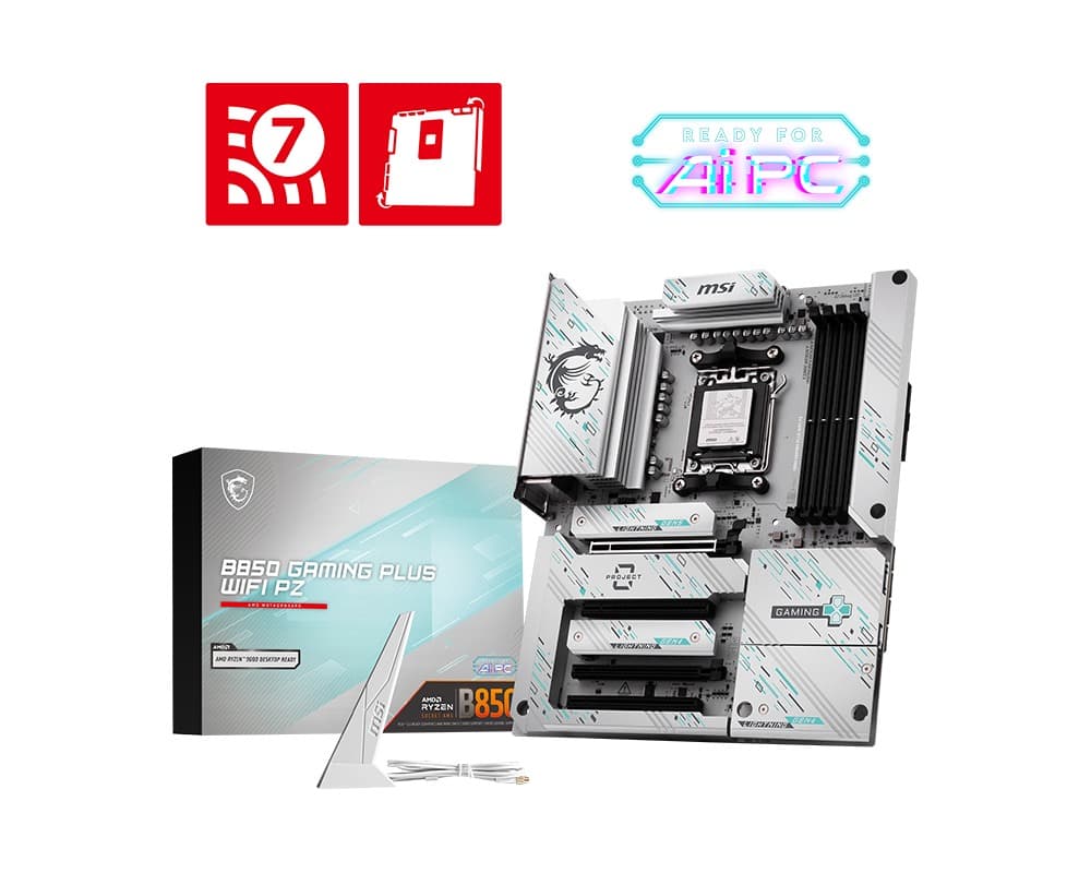 MSI B850 GAMING PLUS WIFI PZ AM5 ATX