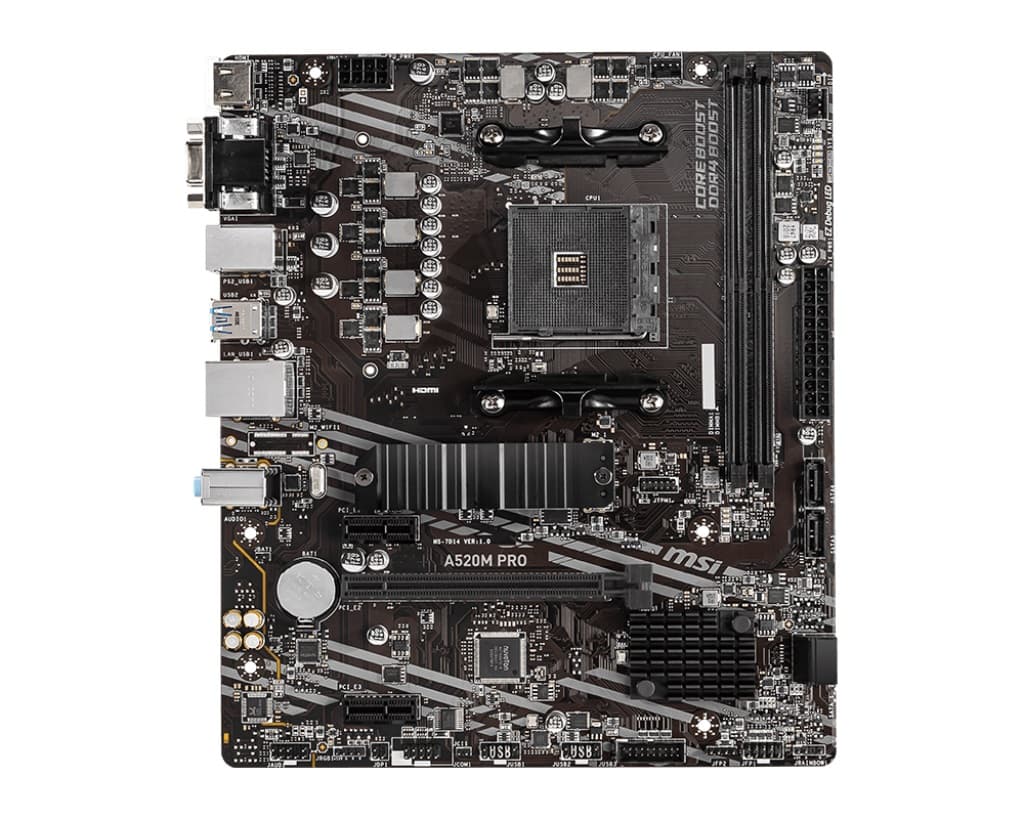 MSI A520M PRO AM4 mATX