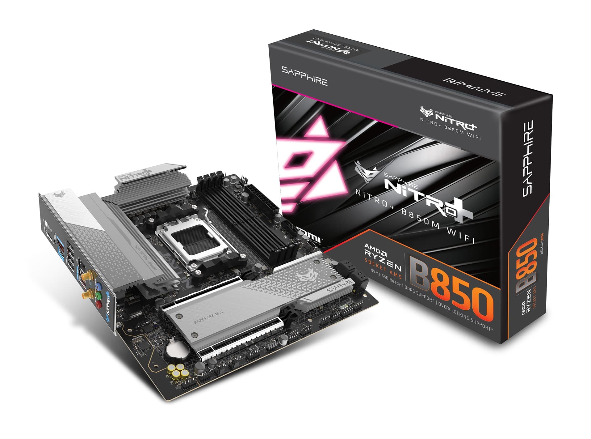 SAPPHIRE NITRO+ B850M WIFI AM5 mATX
