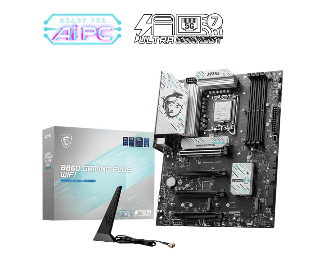 MSI B860 GAMING PLUS WIFI LGA 1851 ATX