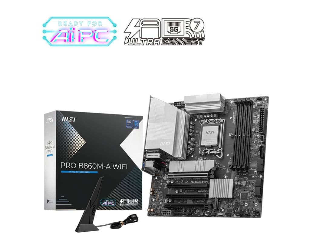 MSI PRO B860M-A WIFI LGA 1851 mATX