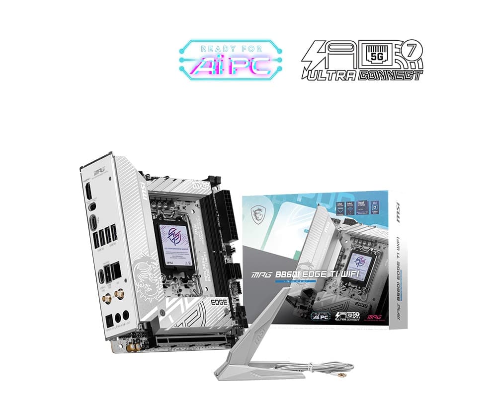 MSI MPG B860I EDGE TI WIFI LGA 1851 mITX