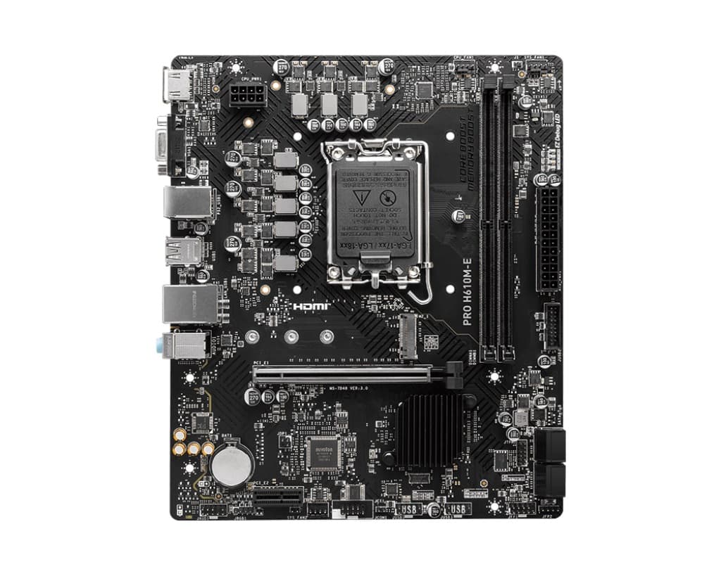 MSI PRO H610M-E LGA 1700 mATX