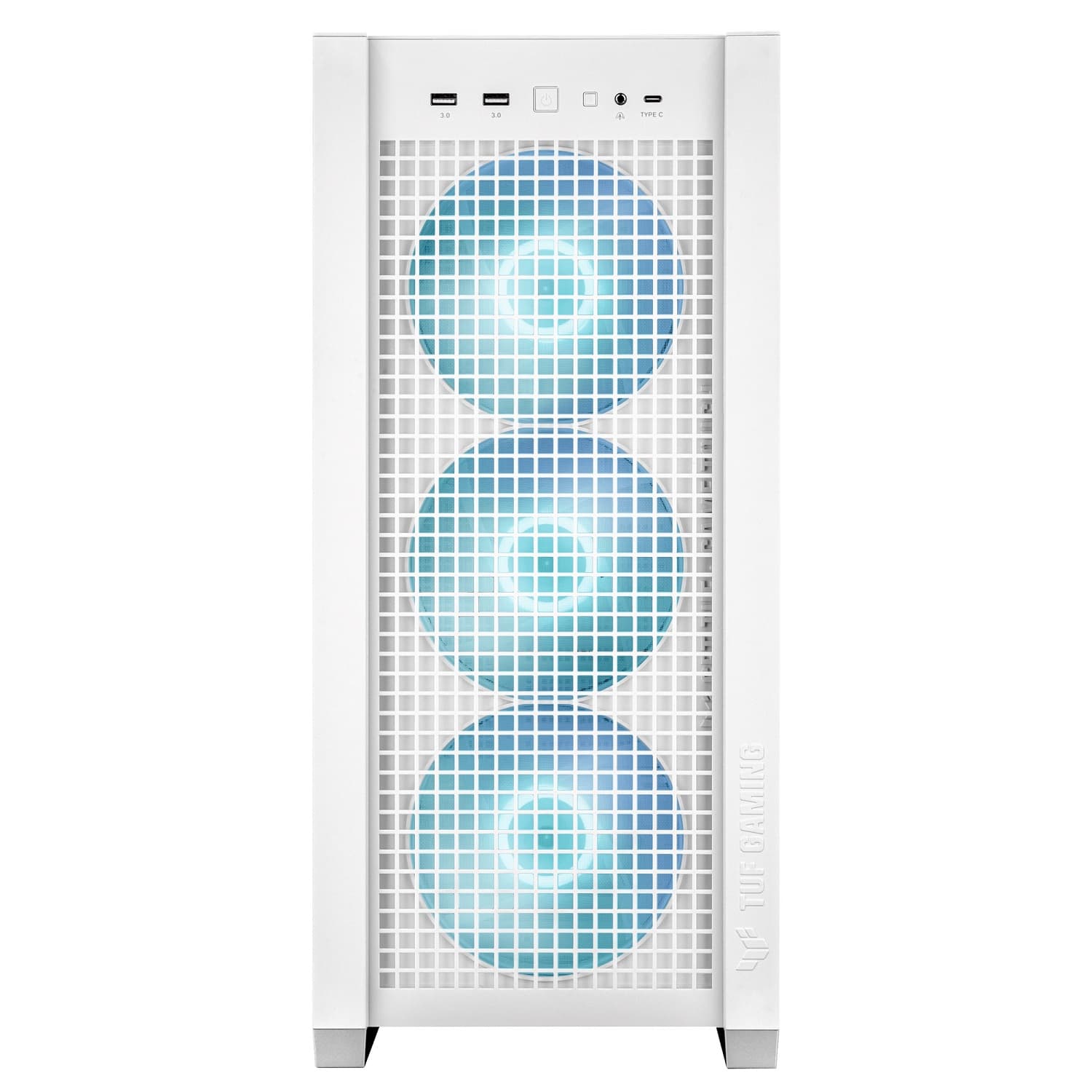 ASUS TUF Gaming GT302 ARGB Midi Tower Transpar. Bílá