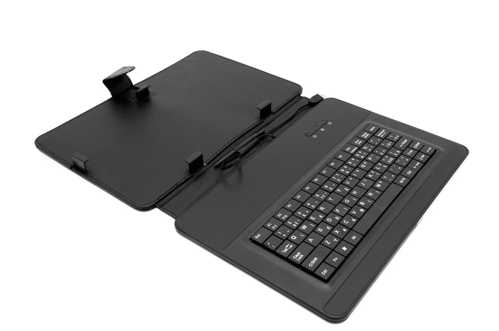 AIREN AiTab Leather Case 4 with USB Keyboard 10" BLACK (CZ SK DE UK US.. layout)