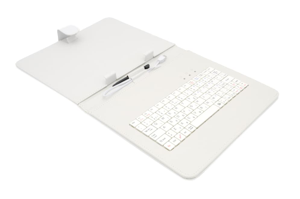 AIREN AiTab Leather Case 3 with USB Keyboard 9,7" WHITE (CZ SK DE UK US.. layout)