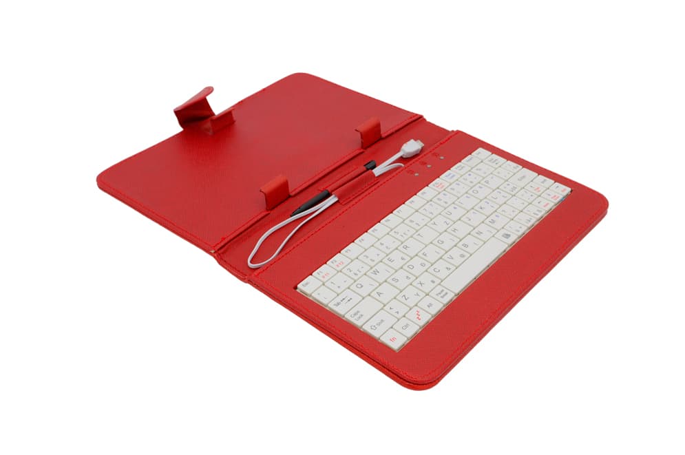 AIREN AiTab Leather Case 1 with USB Keyboard 7" RED (CZ SK DE UK US.. layout)