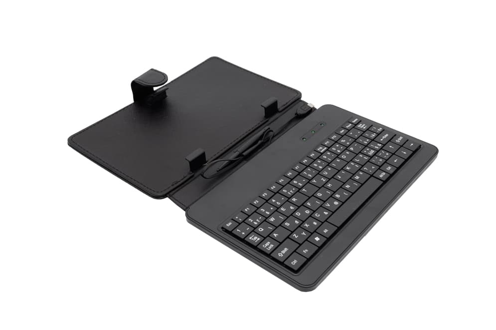 AIREN AiTab Leather Case 1 with USB Keyboard 7" BLACK (CZ SK DE UK US.. layout)