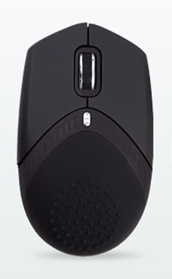 AMEI AM-M101B Ergonomická Optická 1 600 DPI Drátová USB Černá