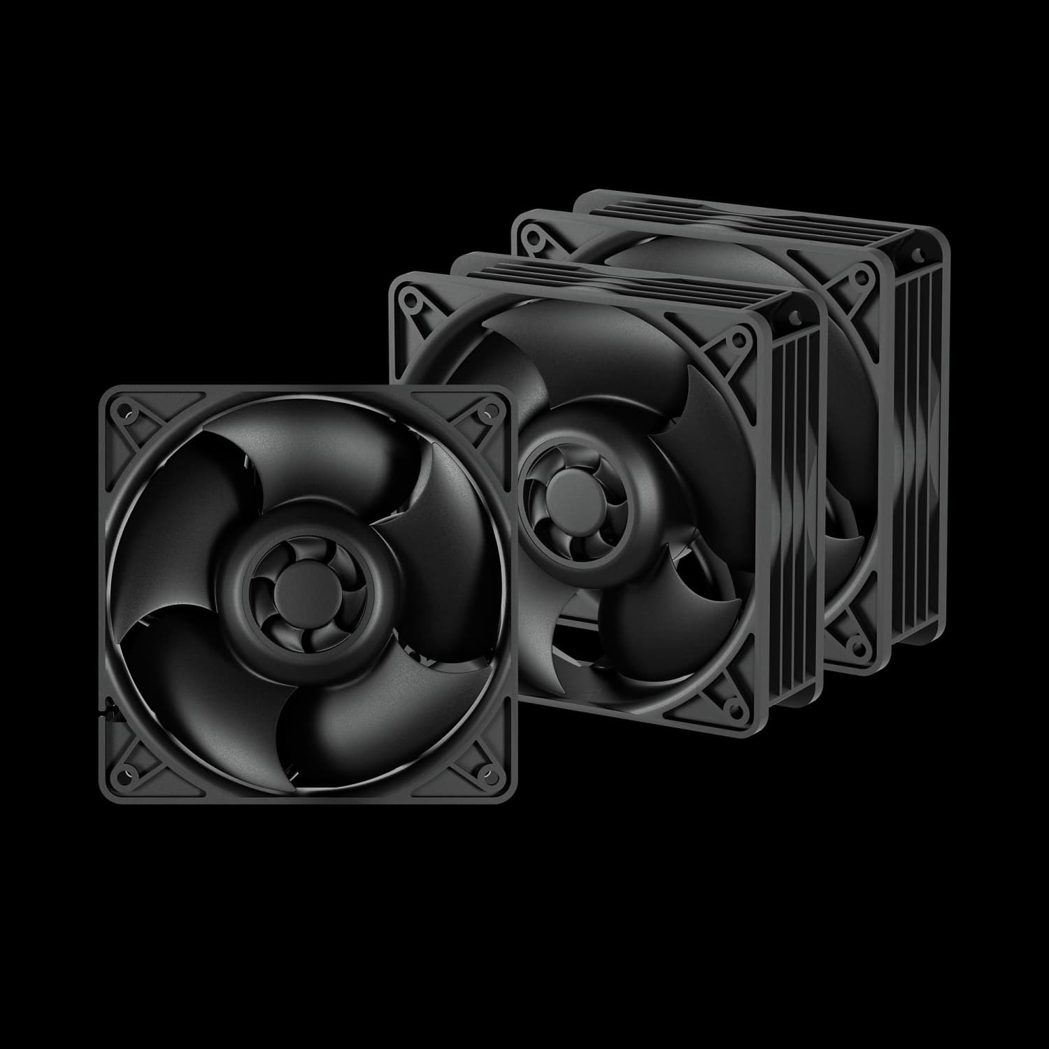 ARCTIC S12038-8K -120mm Case Fan (3 Pack)