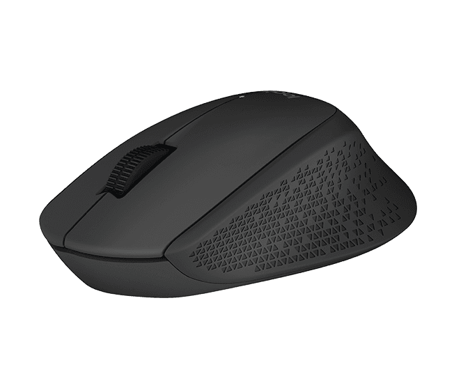 Logitech M280 Ergonomická Optická Pro praváky 1 000 DPI Bezdrátová USB Černá