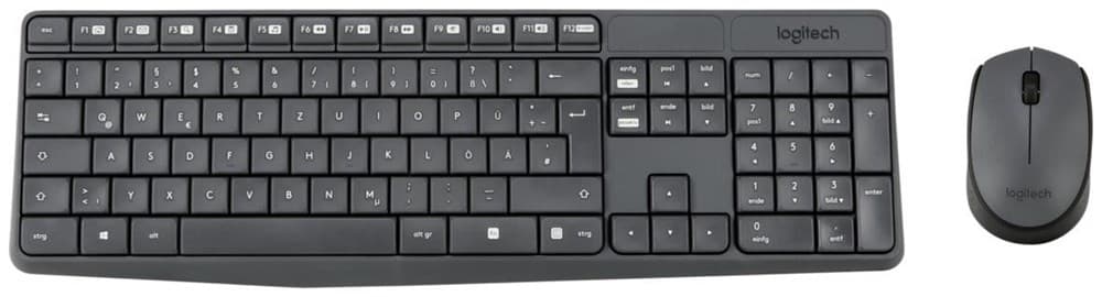 bezdrátový set Logitech Wireless Desktop MK235,CZ
