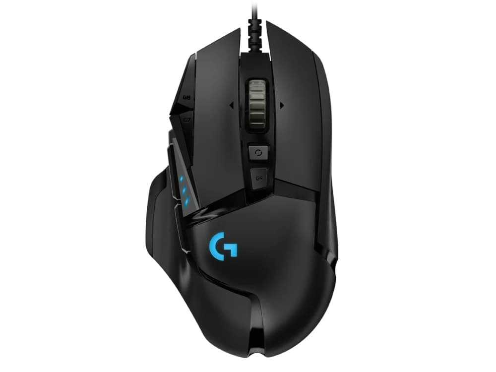Logitech G502 HERO Herní Optická Pro praváky 25 600 DPI Drátová USB Černá