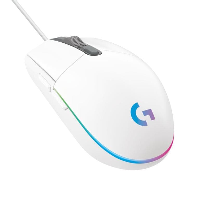 Logitech G203 Gen2 Herní Optická Pro praváky 8 000 DPI Drátová USB Bílá