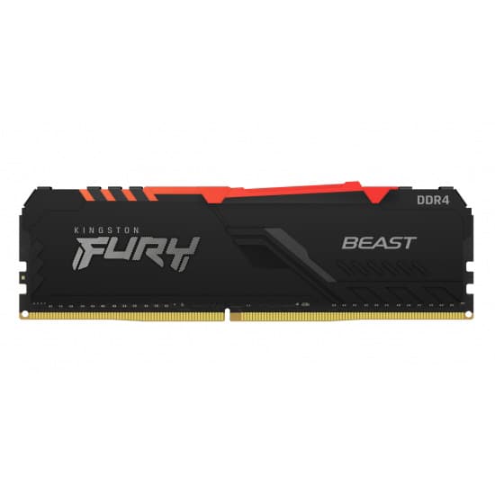 Kingston FURY Beast DDR4 8GB 3200MHz CL16 1x8GB RGB Black