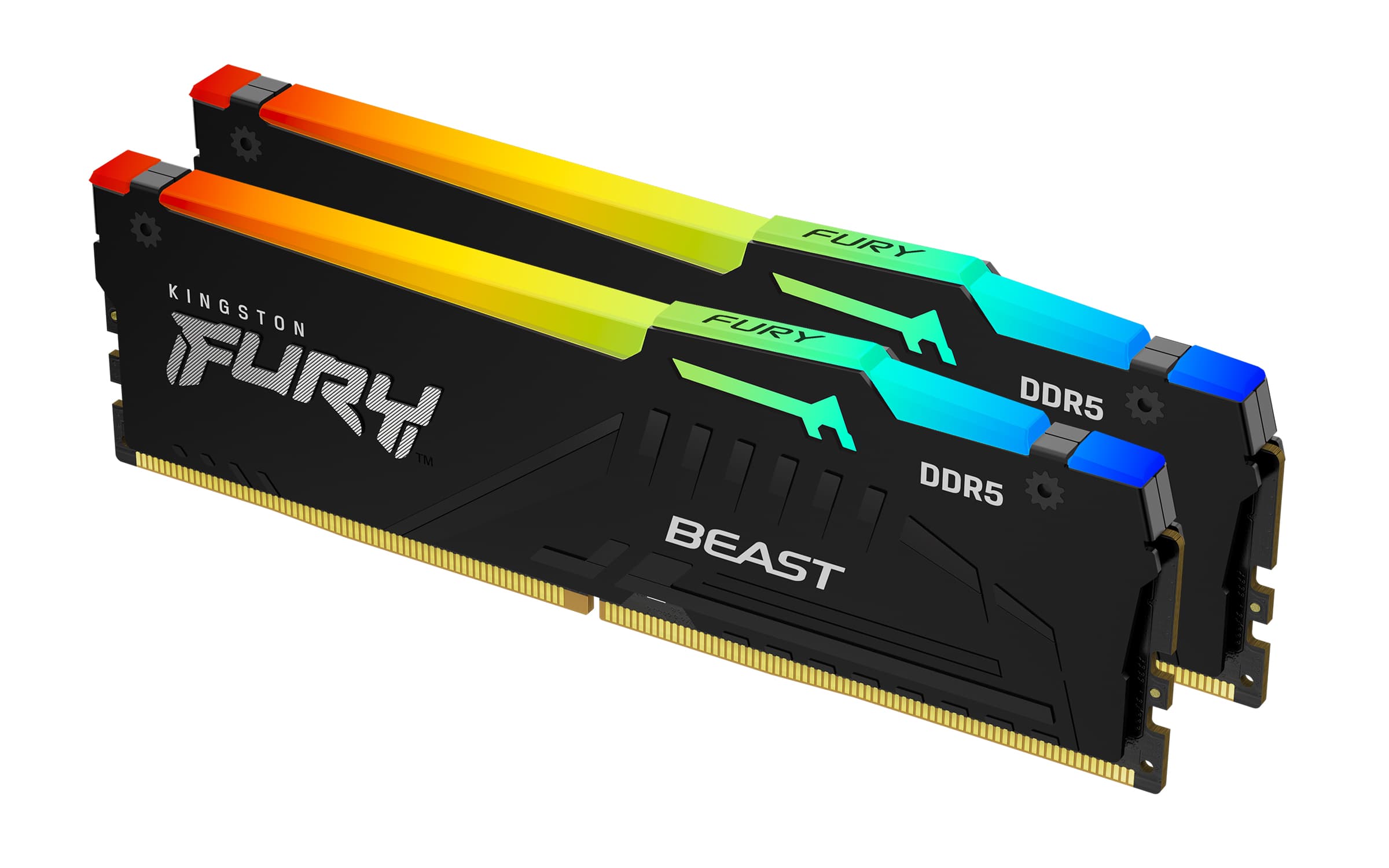 Kingston FURY Beast EXPO DDR5 32GB 6000MHz CL30 2x16GB RGB Black