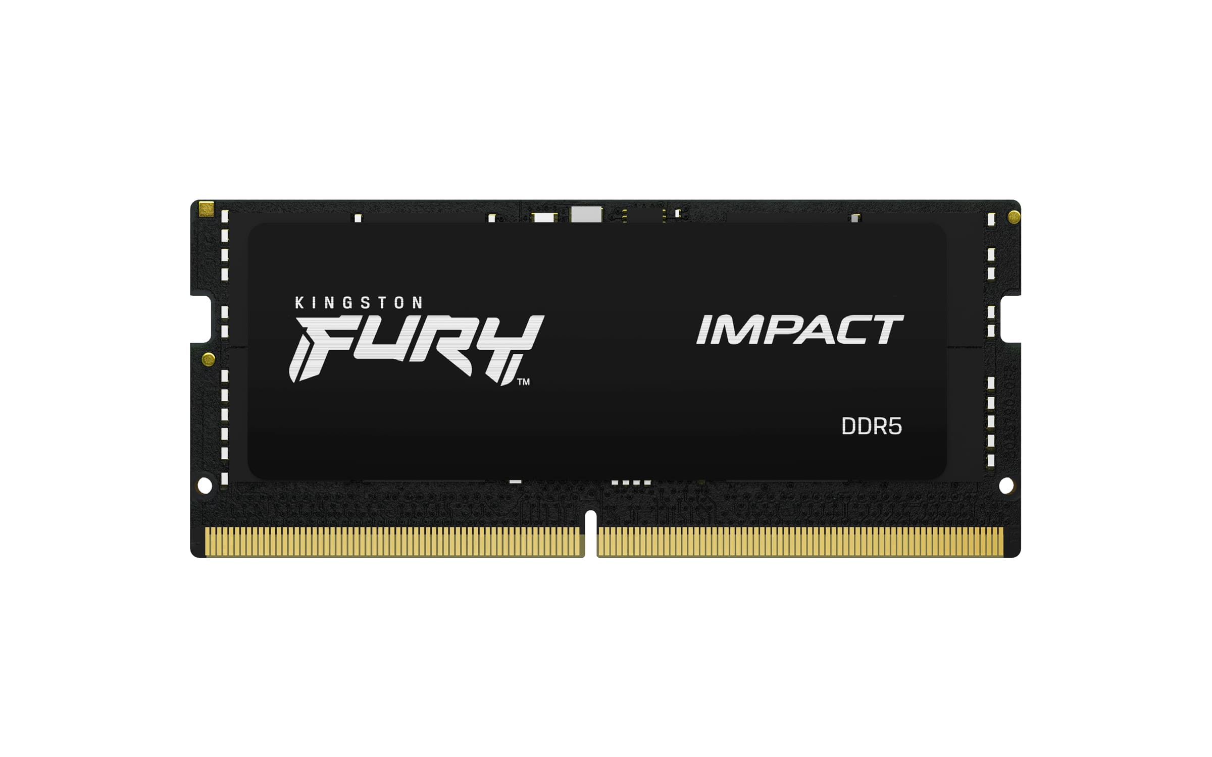 Kingston FURY Impact SO-DIMM DDR5 16GB 4800MHz CL38 1x16GB Black