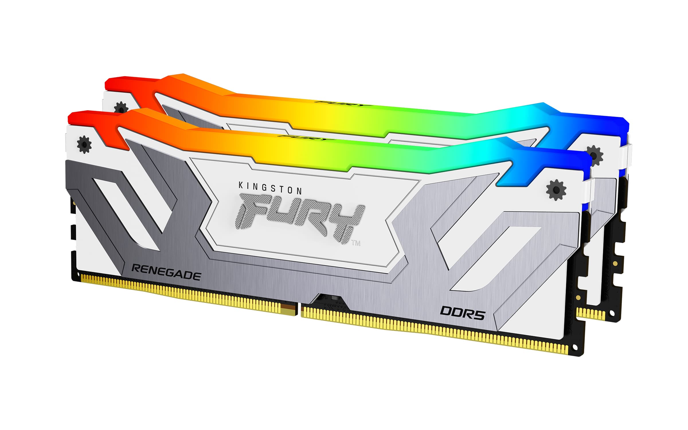 Kingston FURY Renegade DDR5 48 8000MHz CL38 2x24GB RGB White