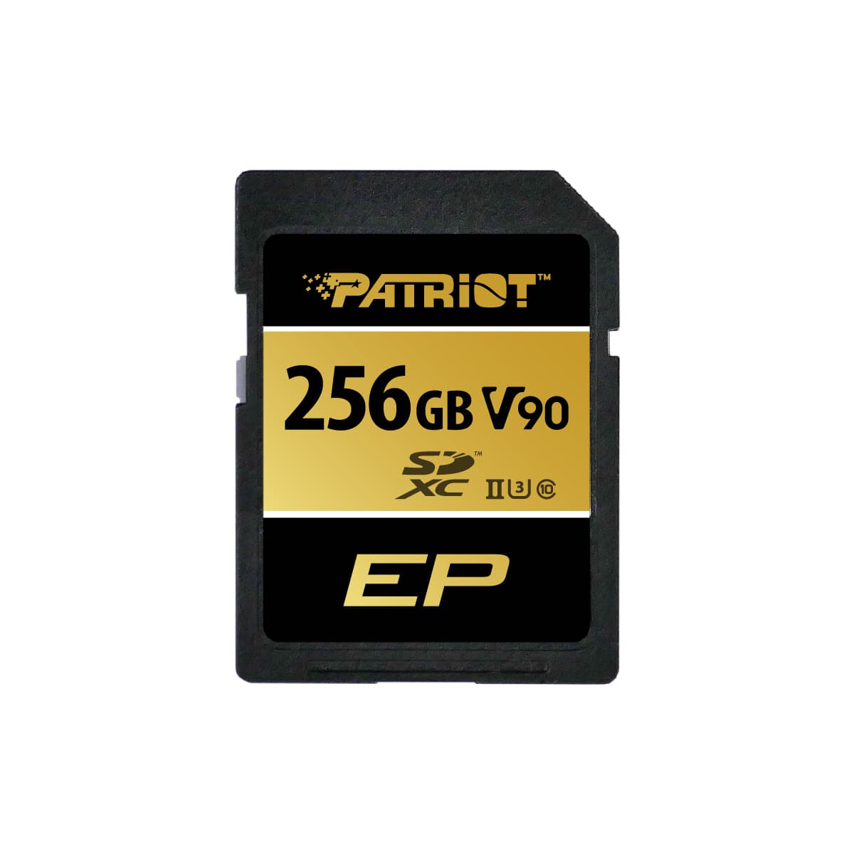 Patriot V90 SDXC 256GB UHS-II U3 Class 10 + Adaptér