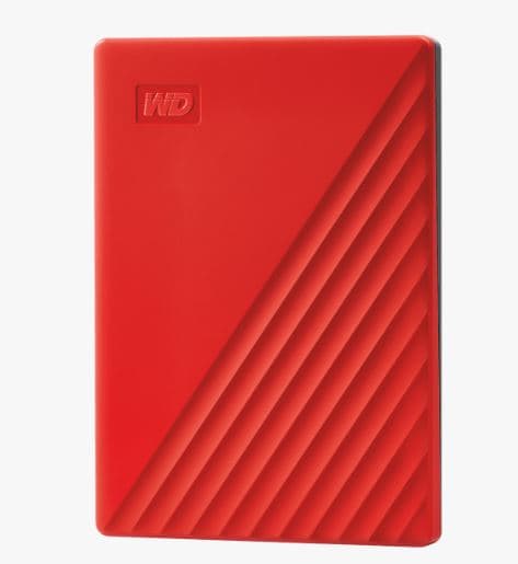 WD My Passport 2TB HDD Externí 2.5" Červená 3R