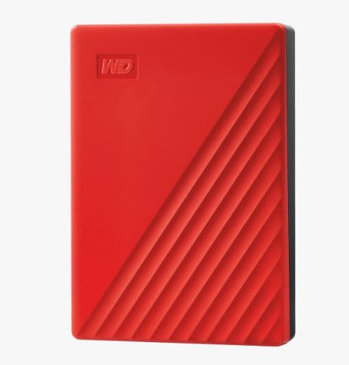 WD My Passport 4TB HDD Externí 2.5" Červená 3R