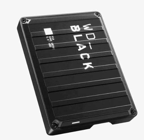 WD Black 4TB HDD Externí 2.5" Černá 3R