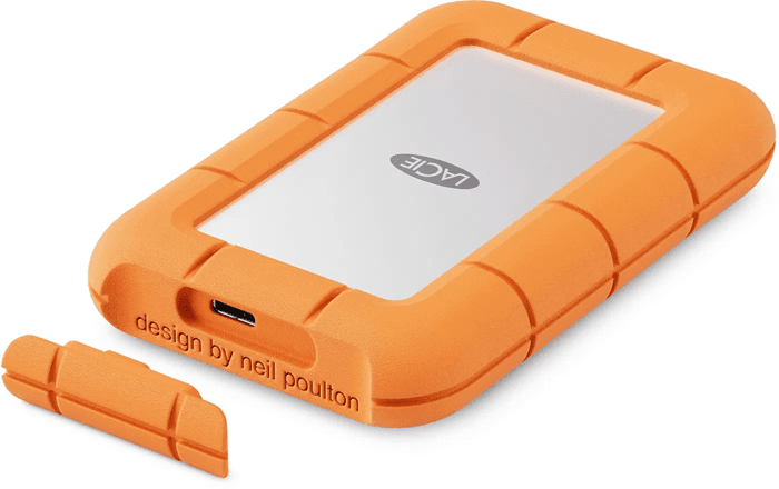 LaCie Rugged 4TB SSD Externí 2.5" M.2 NVMe Oranžová 2R