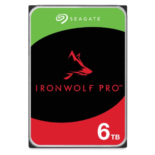 Seagate IronWolf Pro 6TB HDD 3.5" SATA 7200 RPM 5R