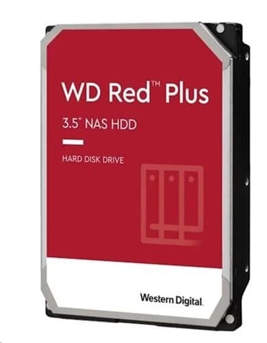 WD Red Plus 8TB HDD 3.5" SATA 5640 RPM Červená 3R