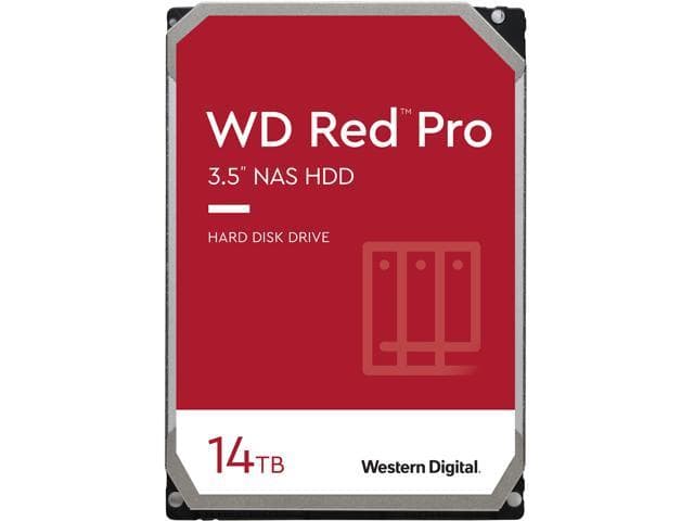 WD Red Pro 14TB HDD 3.5" SATA 7200 RPM 5R