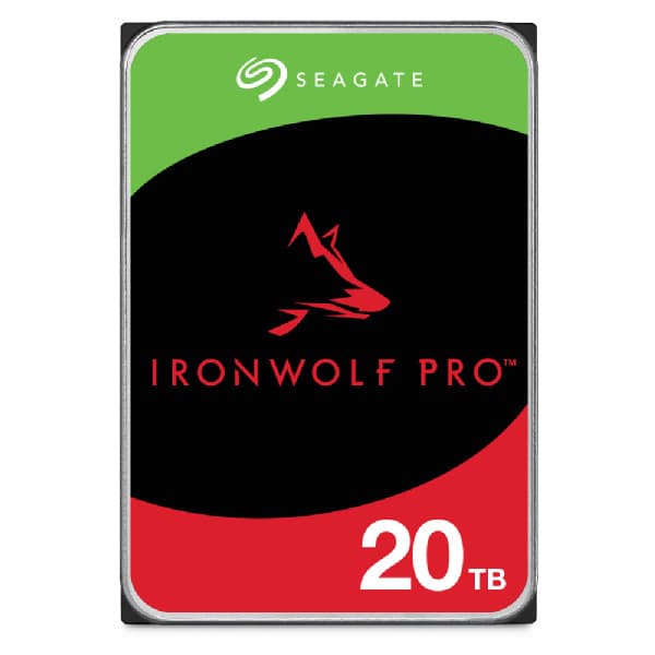 Seagate IronWolf Pro 20TB HDD 3.5" SATA 7200 RPM 5R