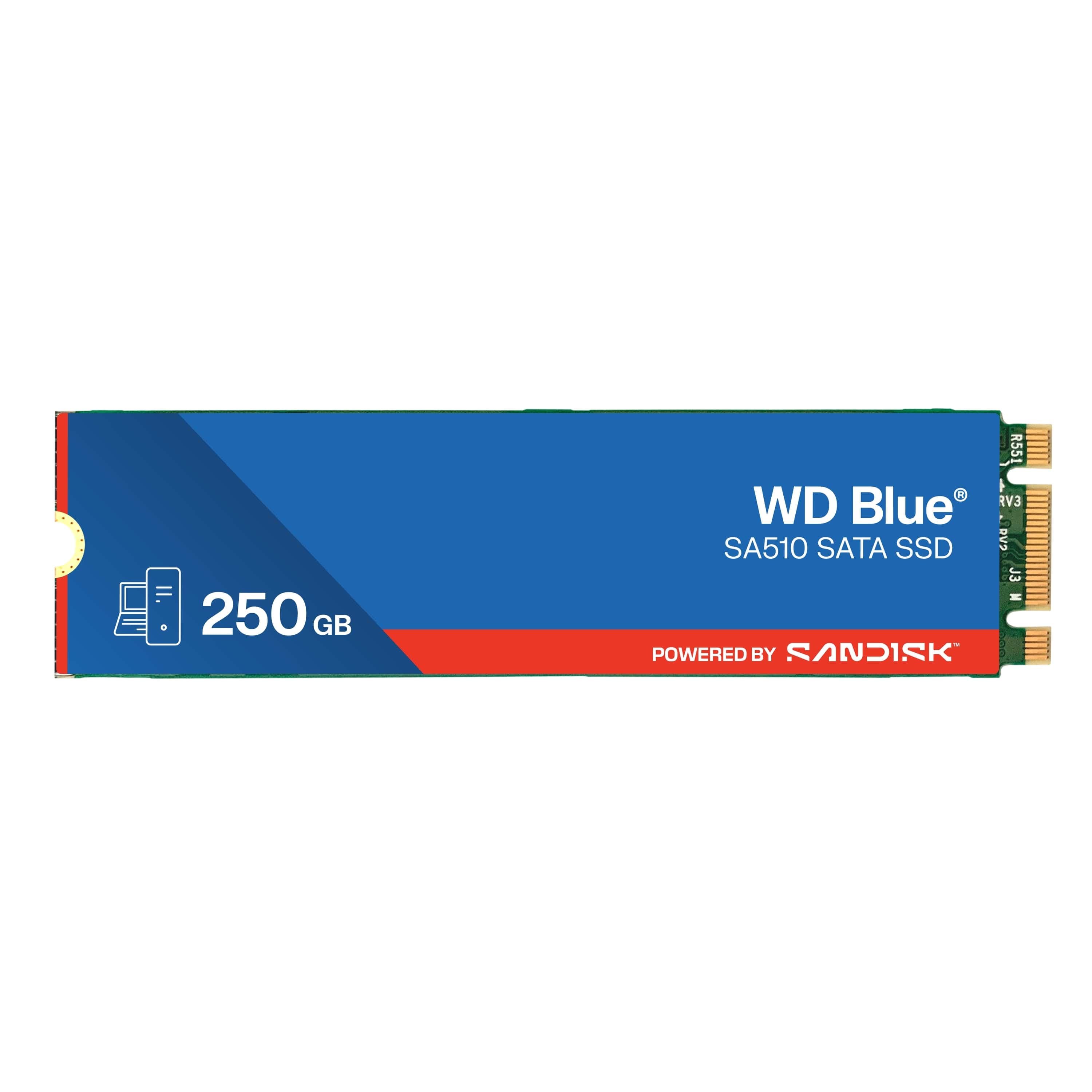 WD Blue SA510 POWERED BY SANDISK 250GB SSD M.2 SATA 5R