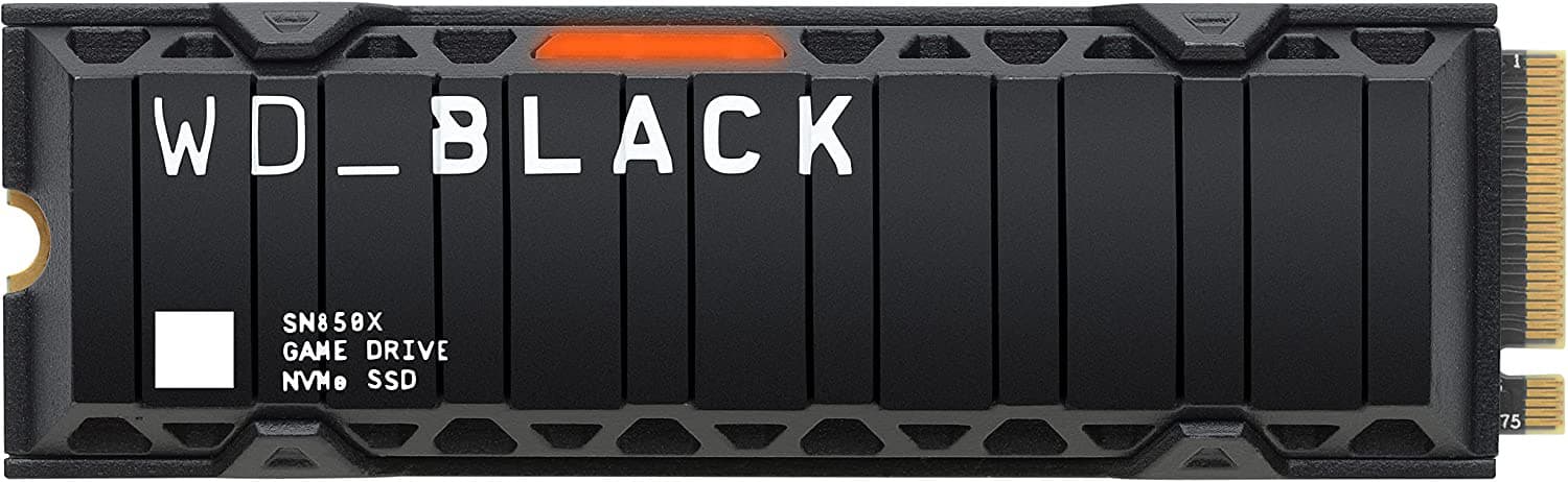 WD Black SN850X POWERED BY SANDISK 2TB SSD M.2 NVMe Heatsink 5R