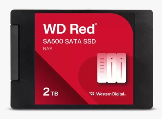 WD Red SA500 POWERED BY SANDISK 2TB SSD 2.5" SATA 5R