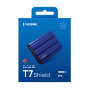 Samsung T7 Shield 2TB SSD Externí 2.5" Modrá 3R