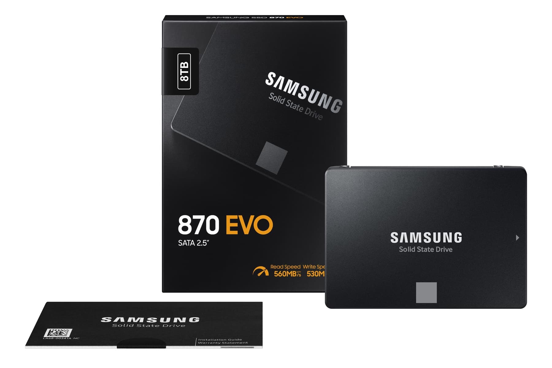 Samsung 870 EVO 8TB SSD 2.5" SATA Černá 5R