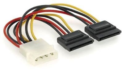 Redukce napájení pro SATA disky 5,25"->2xSerialATA