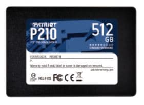 PATRIOT P210 512GB SSD 2.5" SATA 3R