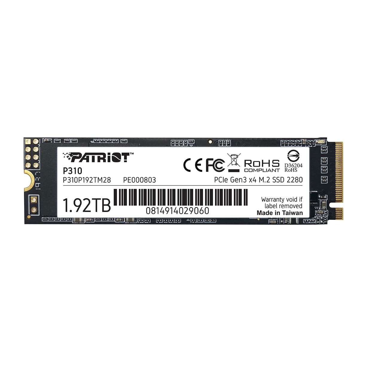 PATRIOT P310 1,9TB SSD M.2 NVMe 5R