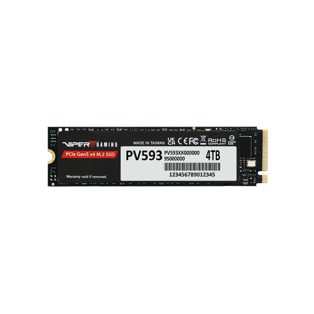 PATRIOT VIPER PV593 4TB SSD M.2 NVMe 5R