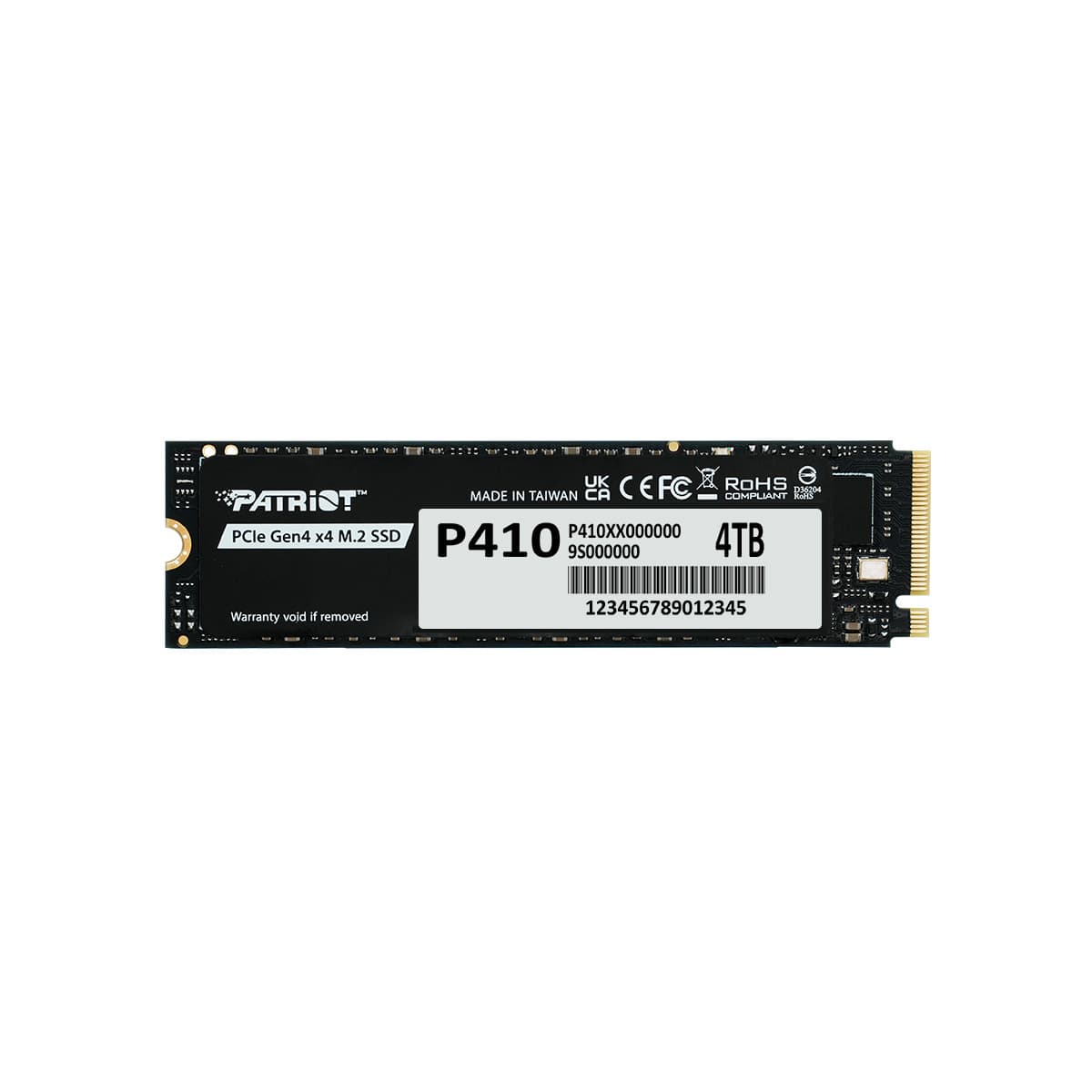 PATRIOT P410 4TB SSD M.2 NVMe 5R