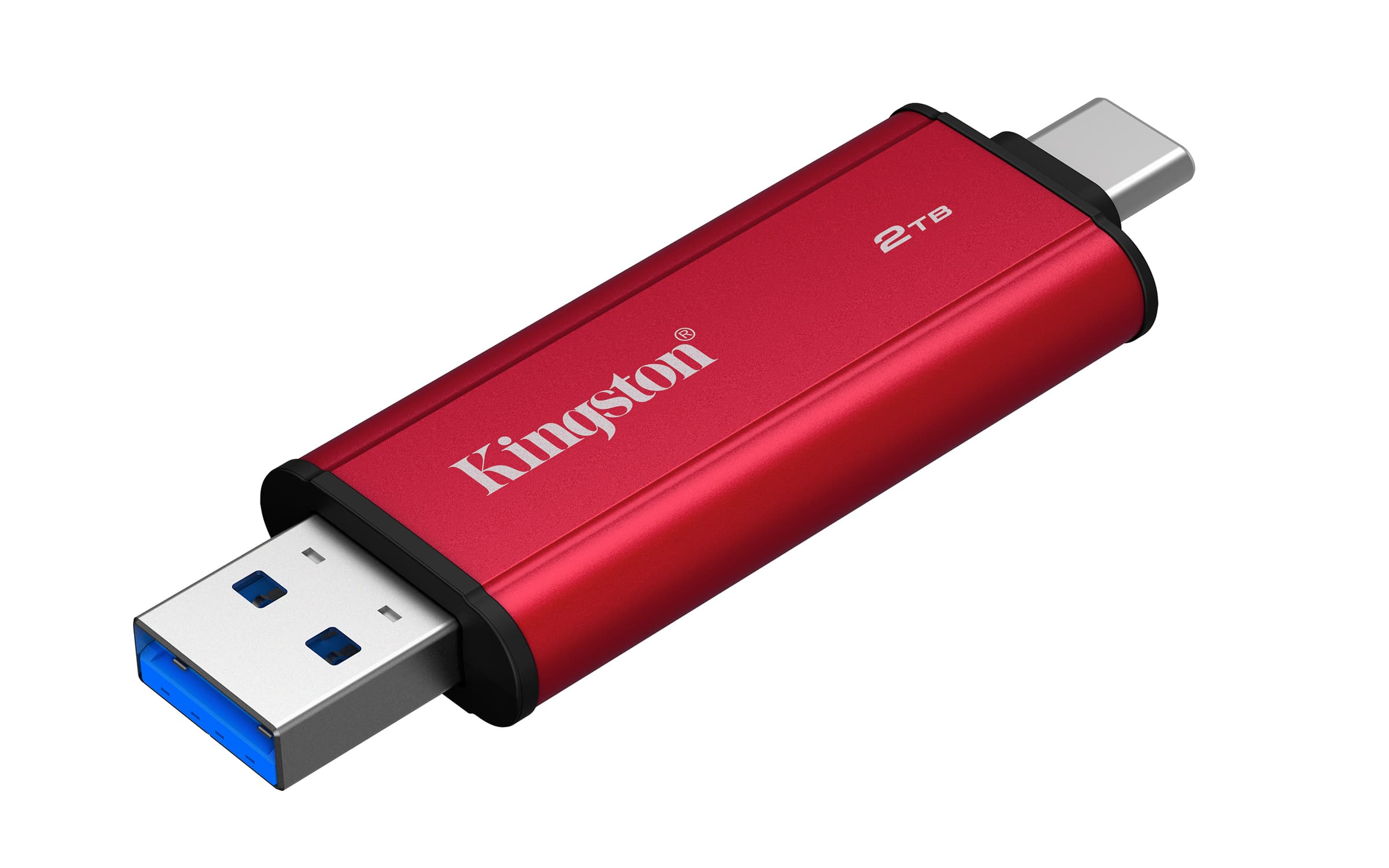Kingston Dual Portable 2TB SSD Externí Červená 5R
