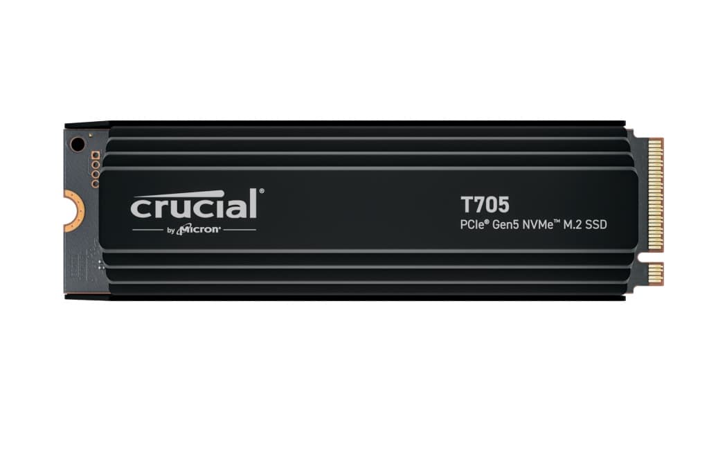 Crucial T705 1TB SSD M.2 NVMe Černá Heatsink 5R