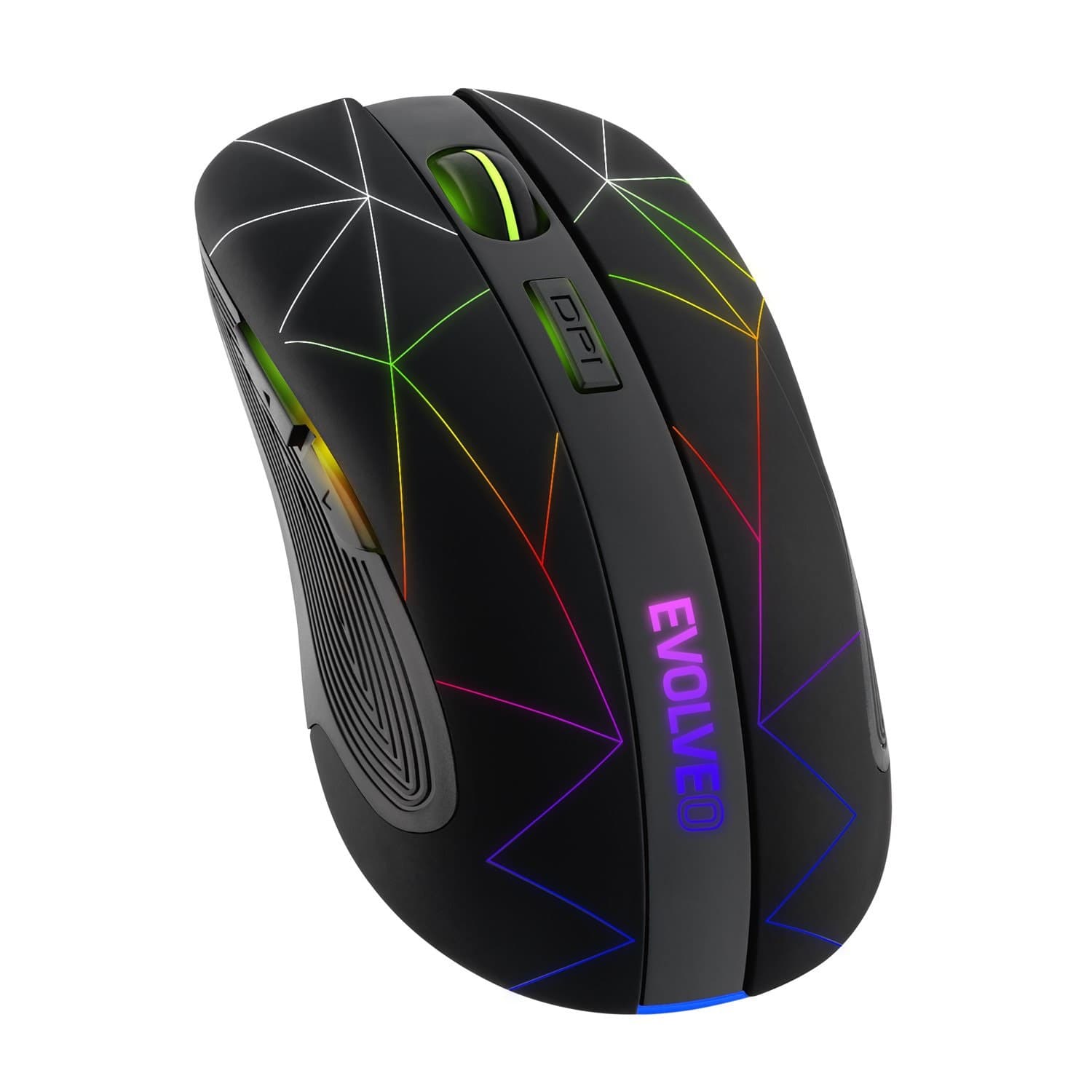 EVOLVEO WM430 Herní Optická 1 600 DPI Bezdrátová USB Černá