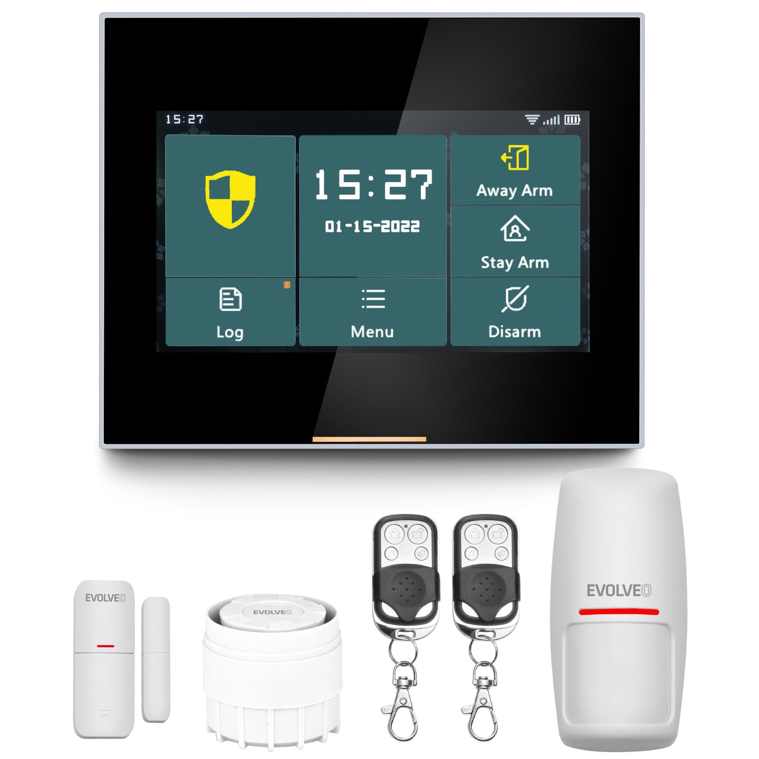 EVOLVEO Alarmex Pro, chytrý bezdrátový Wi-Fi GSM alarm